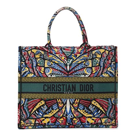 christion dior book tote|christian Dior canvas book tote.